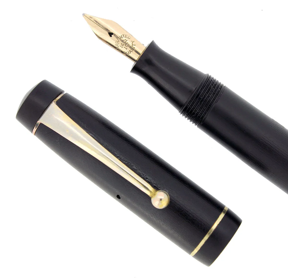 1930s STEPHENS LEVERFIL MODEL NO 106 M-BBB FLEX NIB FOUNTAIN PEN RESTORED