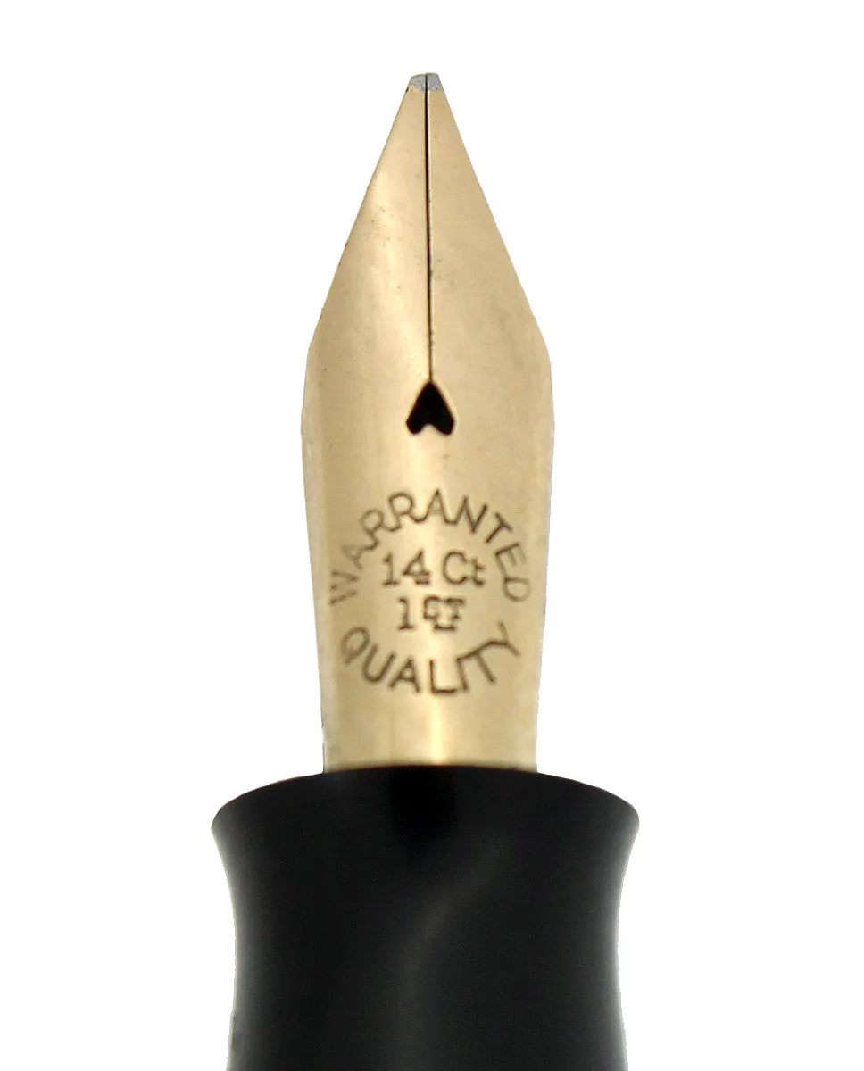1930s STEPHENS LEVERFIL MODEL NO 106 M-BBB FLEX NIB FOUNTAIN PEN RESTORED