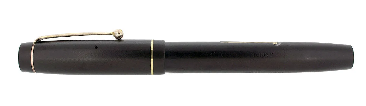 1930s STEPHENS LEVERFIL MODEL NO 106 M-BBB FLEX NIB FOUNTAIN PEN RESTORED