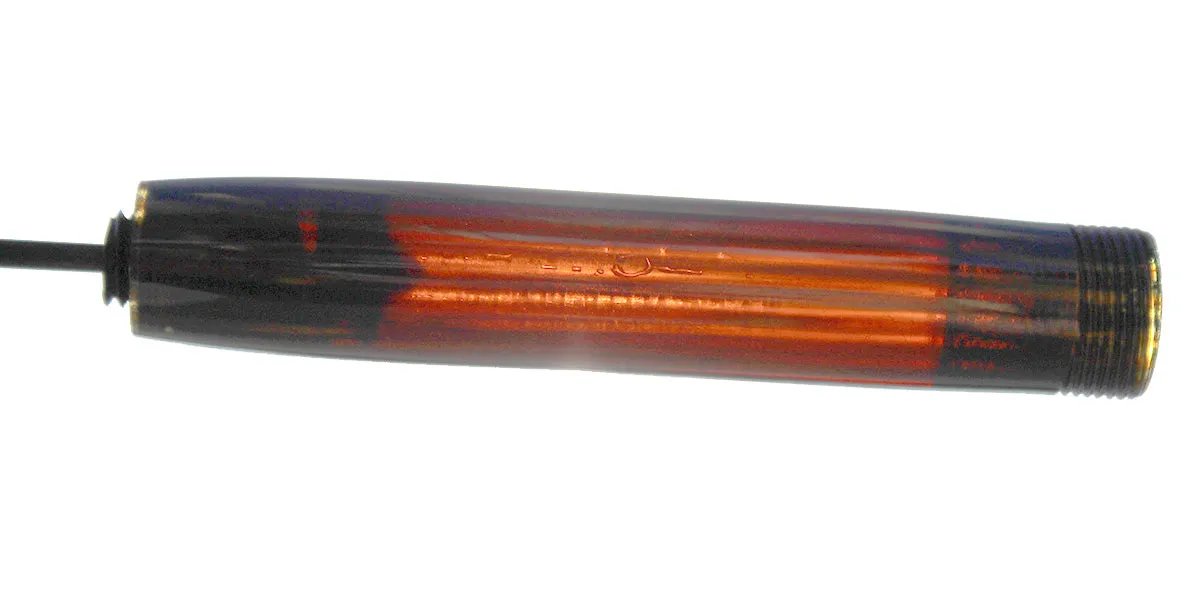 1936 SHEAFFER OVERSIZE GOLDEN PEARL BALANCE FOUNTAIN PEN RESTORED CONDITION