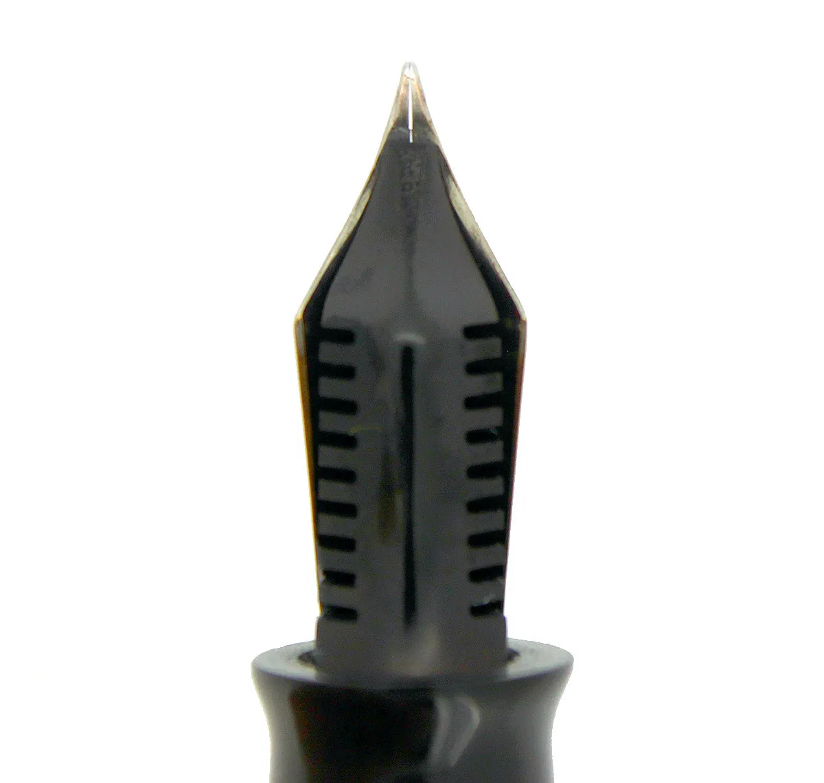 1936 SHEAFFER OVERSIZE GOLDEN PEARL BALANCE FOUNTAIN PEN RESTORED CONDITION