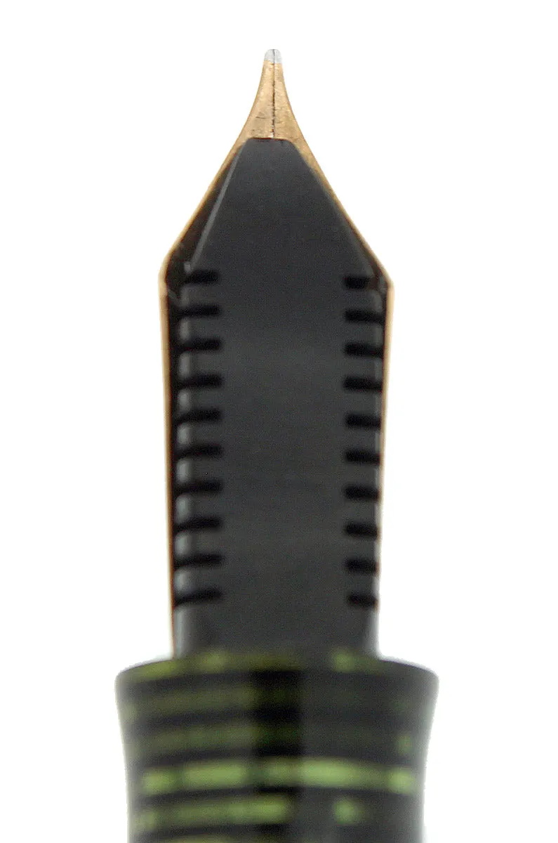 1939 PARKER EMERALD PEARL SENIOR MAXIMA VACUMATIC DJ FOUNTAIN PEN RESTORED