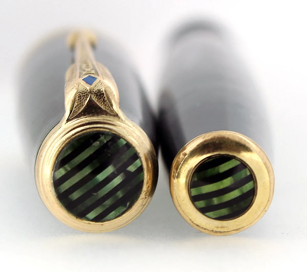 1939 PARKER EMERALD PEARL SENIOR MAXIMA VACUMATIC DJ FOUNTAIN PEN RESTORED