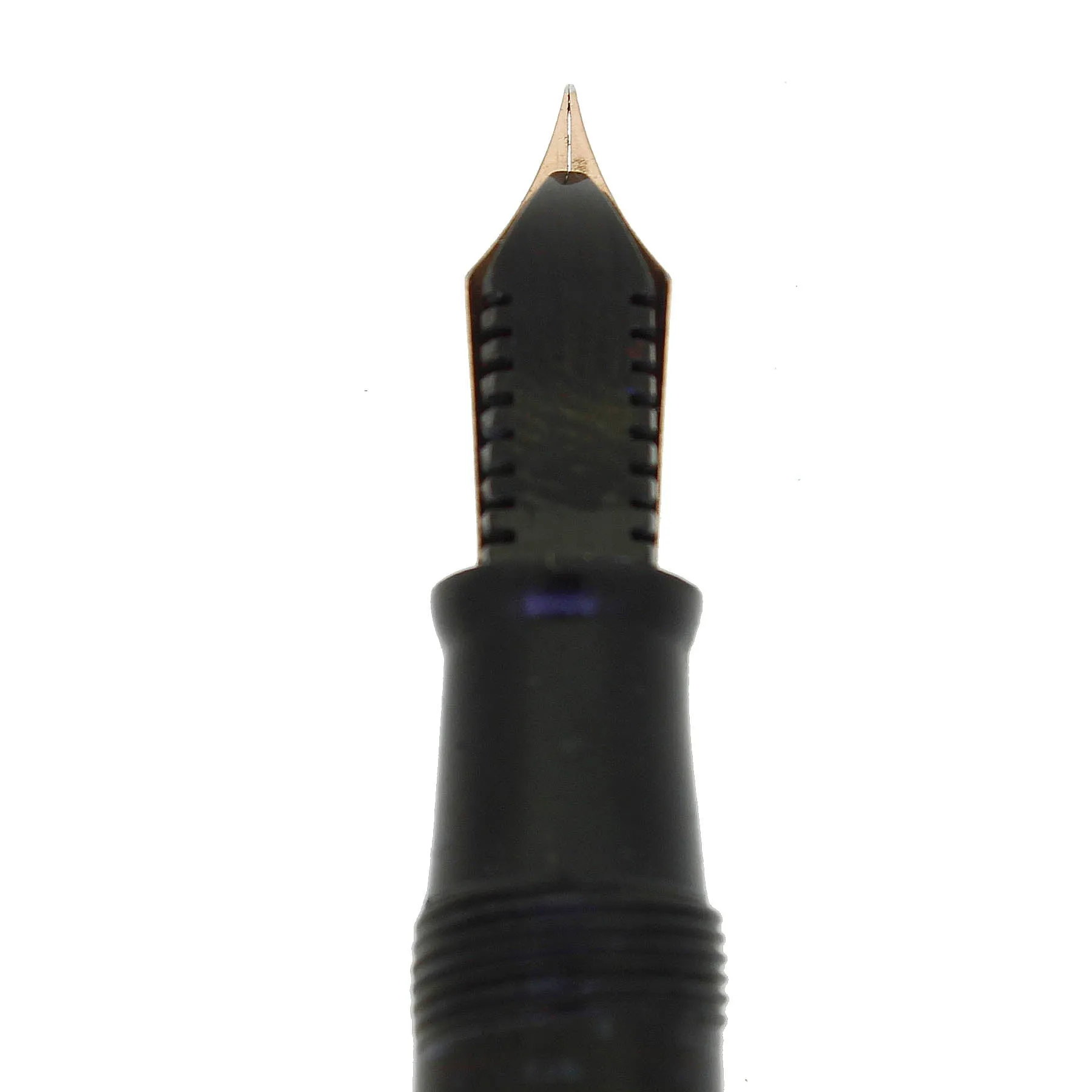 1943 PARKER VACUMATIC AZURE PEARL SINGLE JEWEL MAJOR FOUNTAIN PEN RESTORED