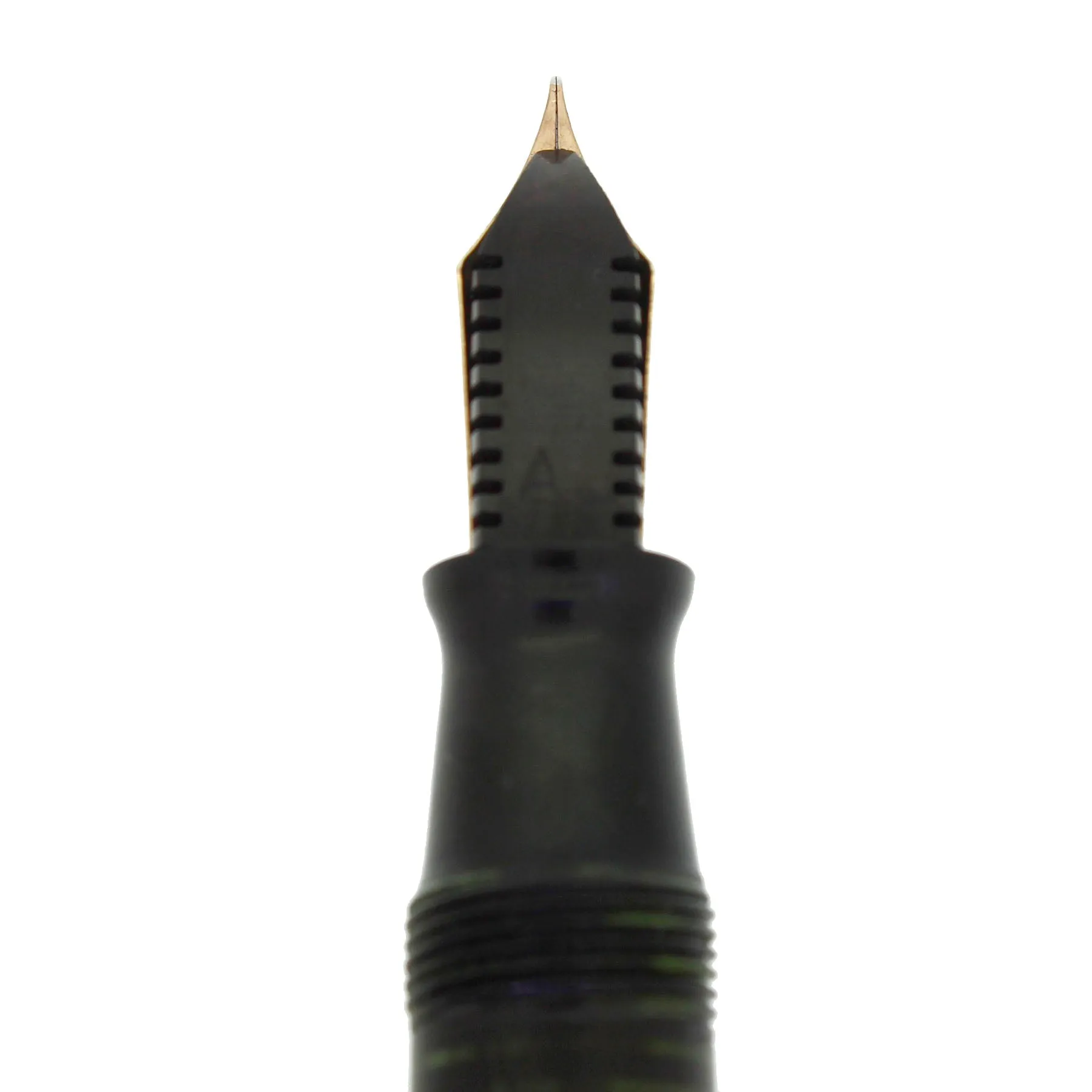 1944 PARKER VACUMATIC EMERALD PEARL SINGLE JEWEL FOUNTAIN PEN RESTORED