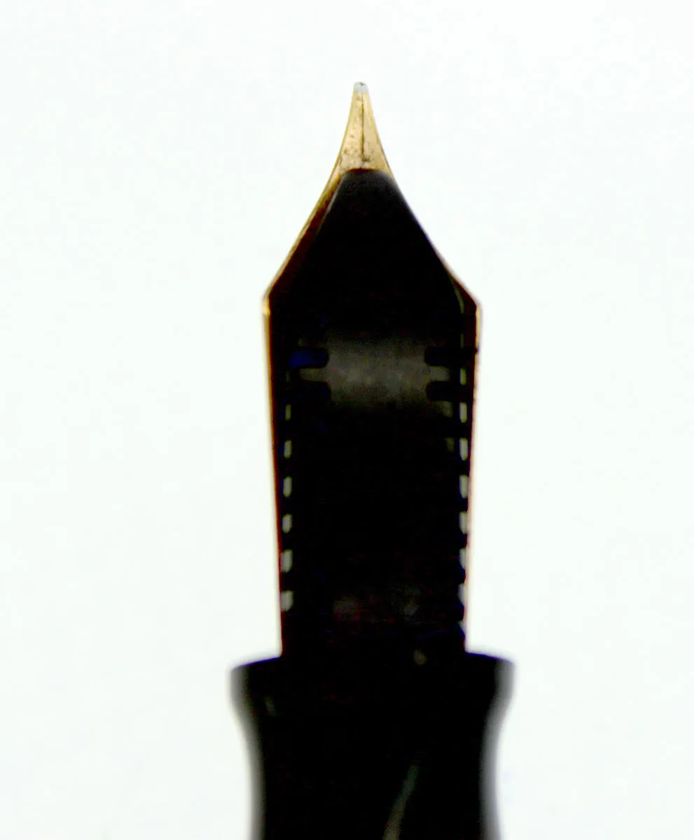 1946 PARKER EMERALD PEARL VACUMATIC MAJOR FOUNTAIN PEN RESTORED FABULOUS COLOR