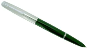 1952 PARKER 51 FOREST GREEN AEROMETRIC FOUNTAIN PEN MEDIUM NIB RESTORED