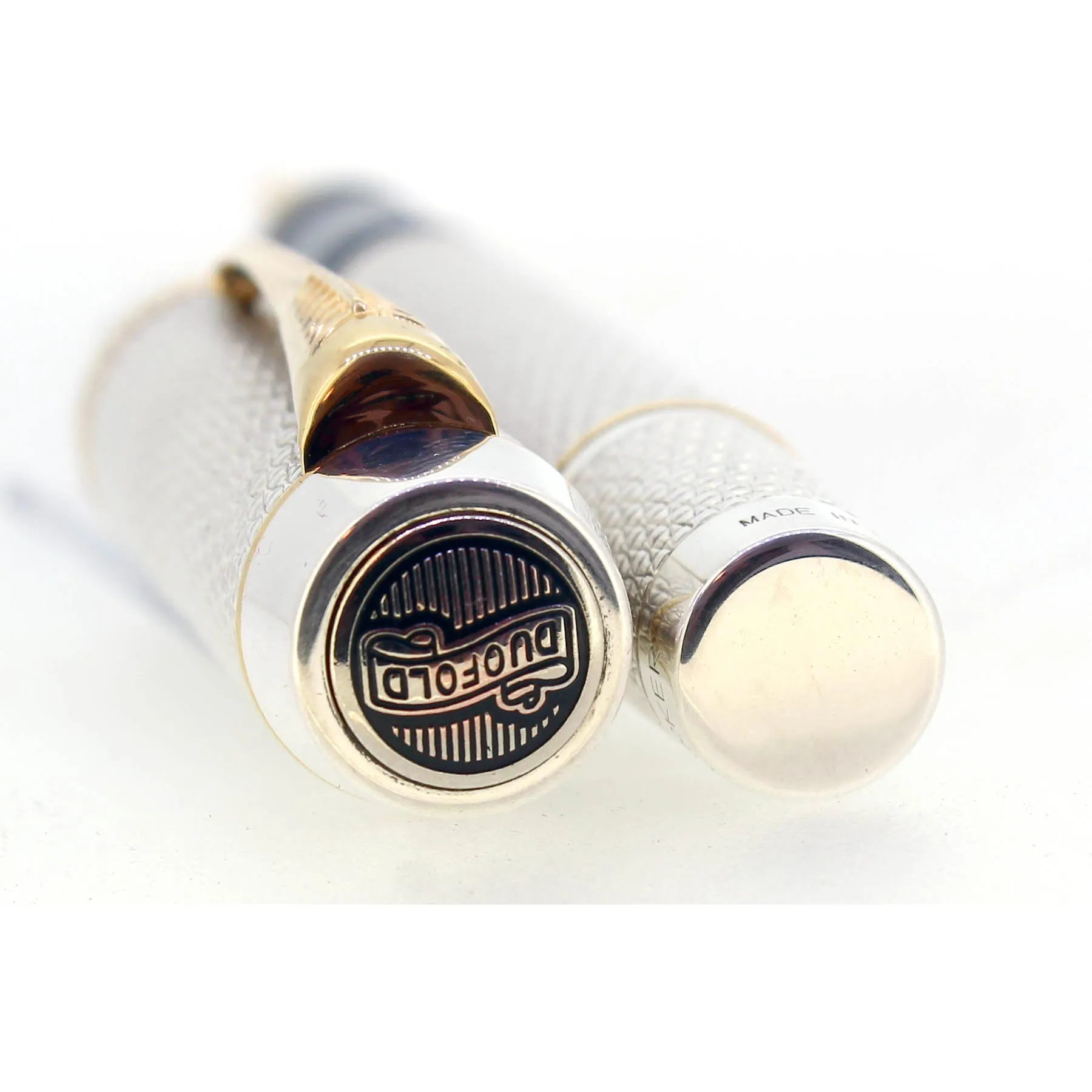 1999 PARKER DUOFOLD CLASSIC PENS CP5 MODERN LIMITED EDITION STERLING FOUNTAIN PEN
