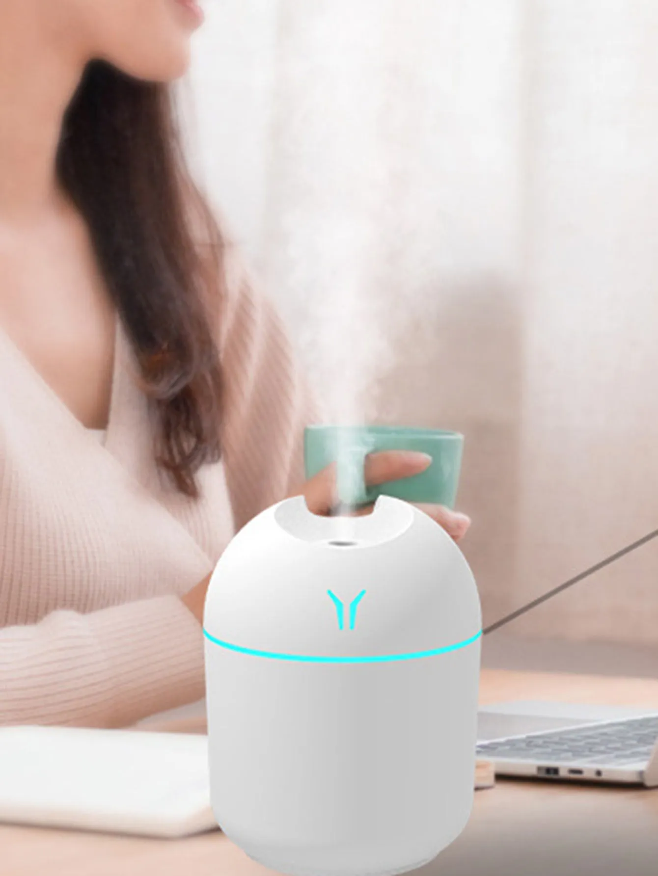 1pc Desktop USB Humidifier