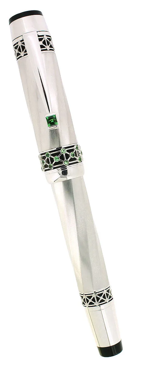 2000 MONTBLANC 888 PATRON OF THE ARTS KARL DER GROSSE 18K GOLD LIMITED EDITION FOUNTAIN PEN NEVER INKED