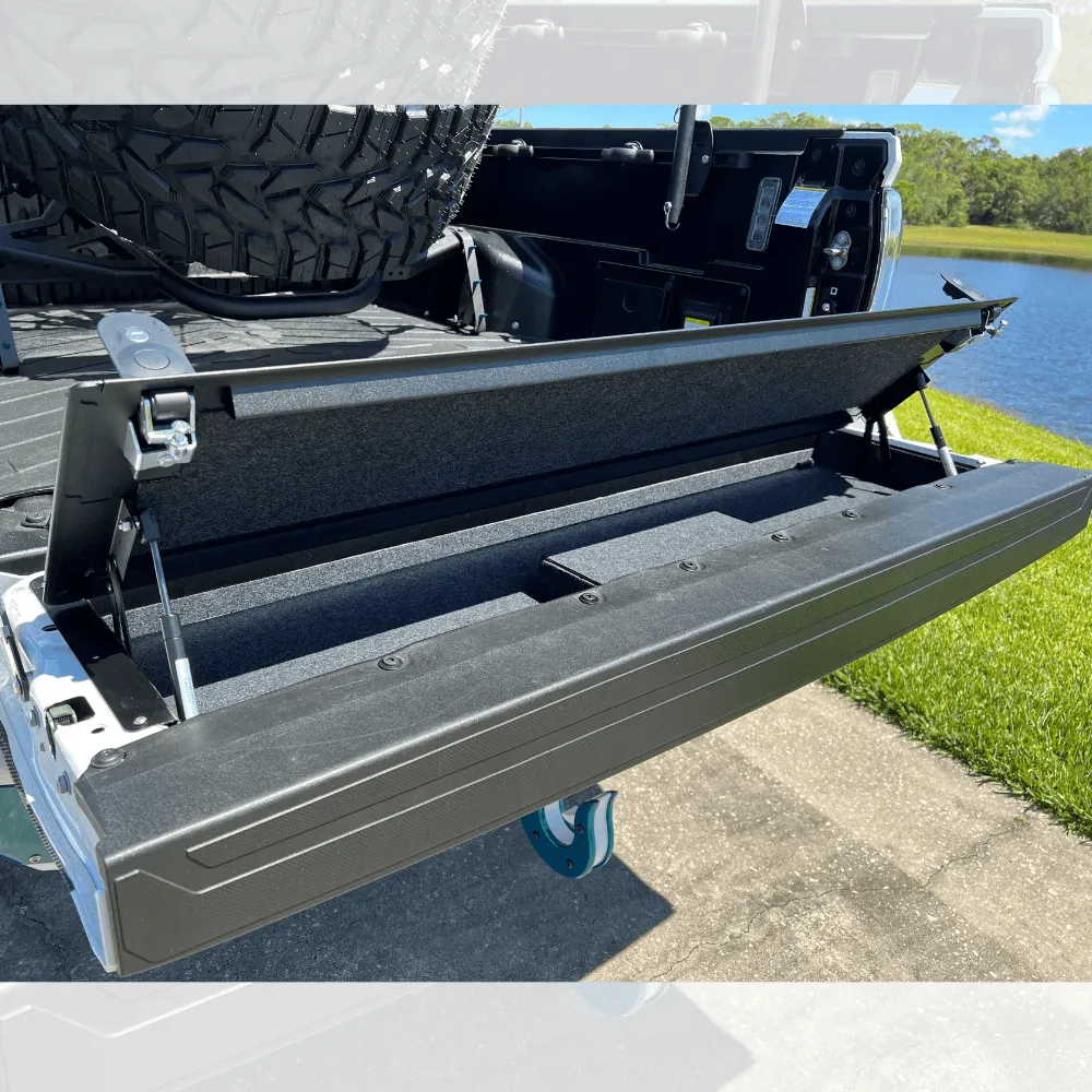 Optimized Tailgate Storage for 2016-2023 Toyota Tacoma