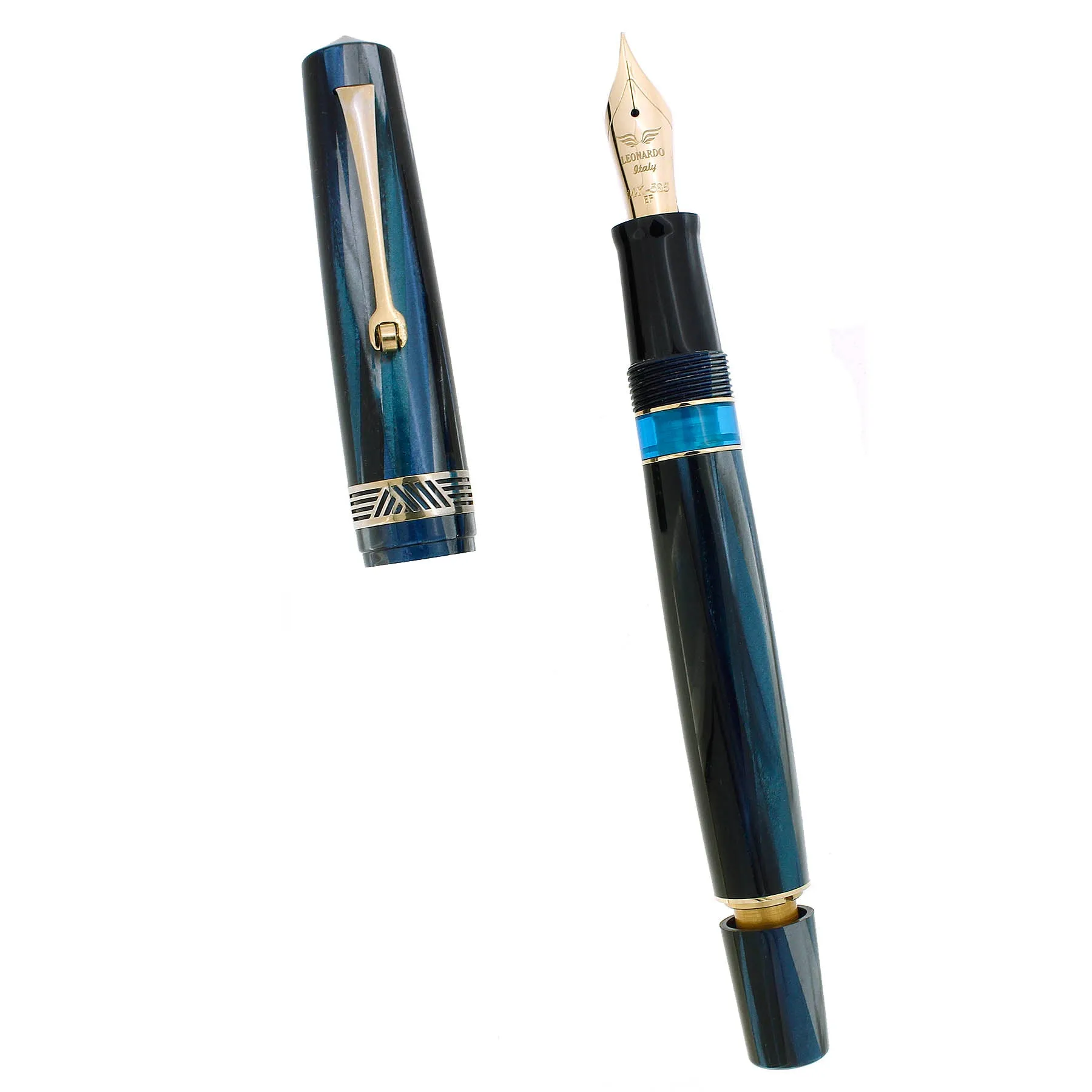 2020 LEONARDO MOMENTO MAGICO BLUE ABYSS SPECIAL EDITION FOUNTAIN PEN