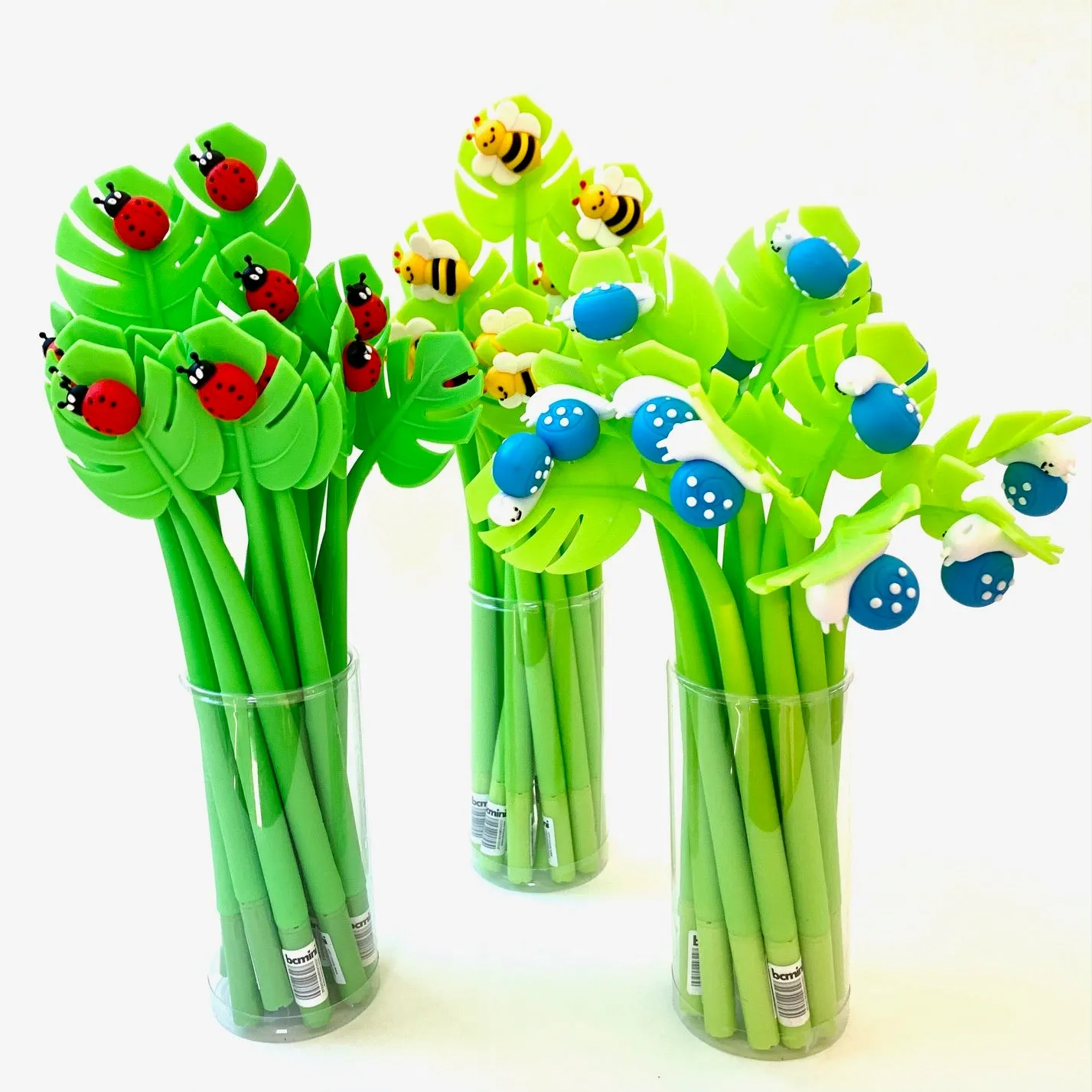 22428 NATURE'S GIFT FLOWER WIGGLE GEL PEN-48