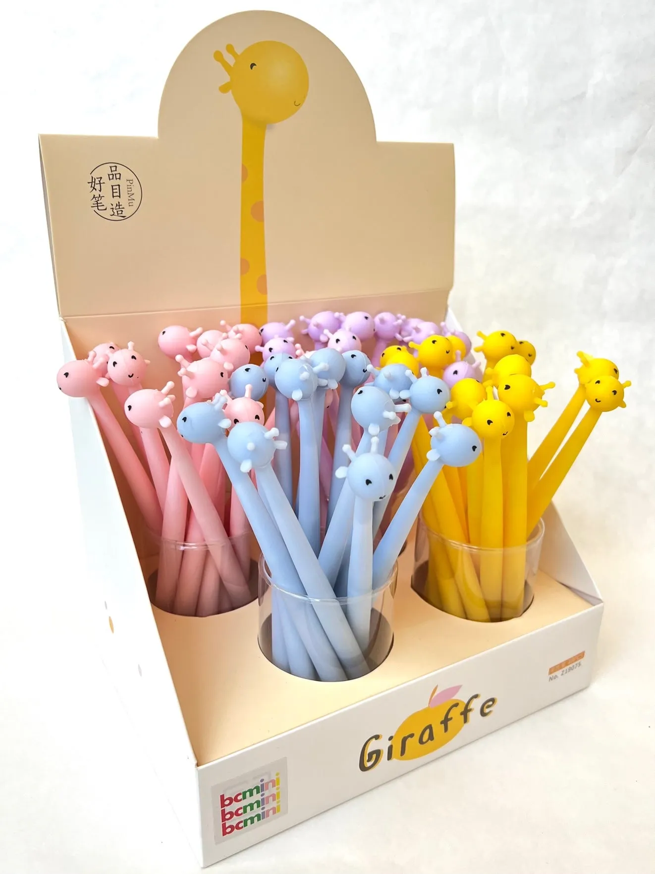 22471 GIRAFFE GEL PEN-48
