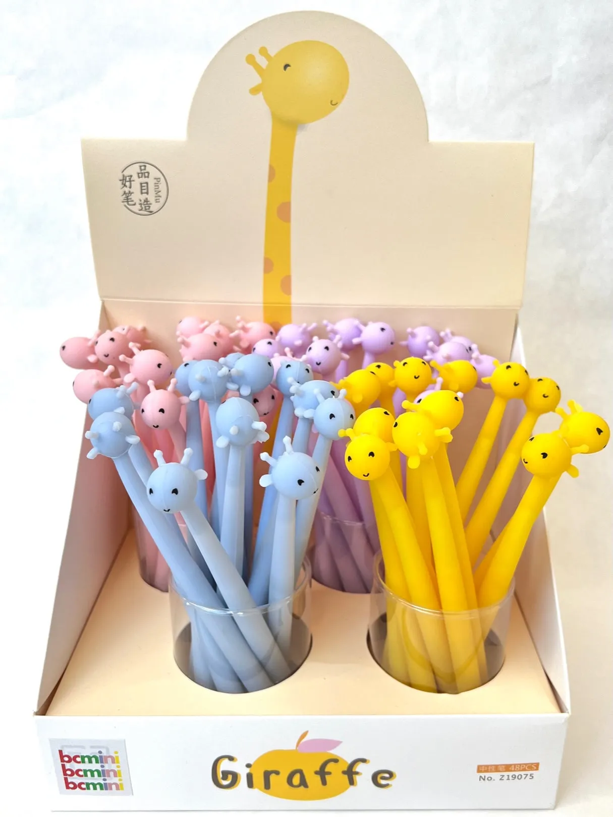 22471 GIRAFFE GEL PEN-48