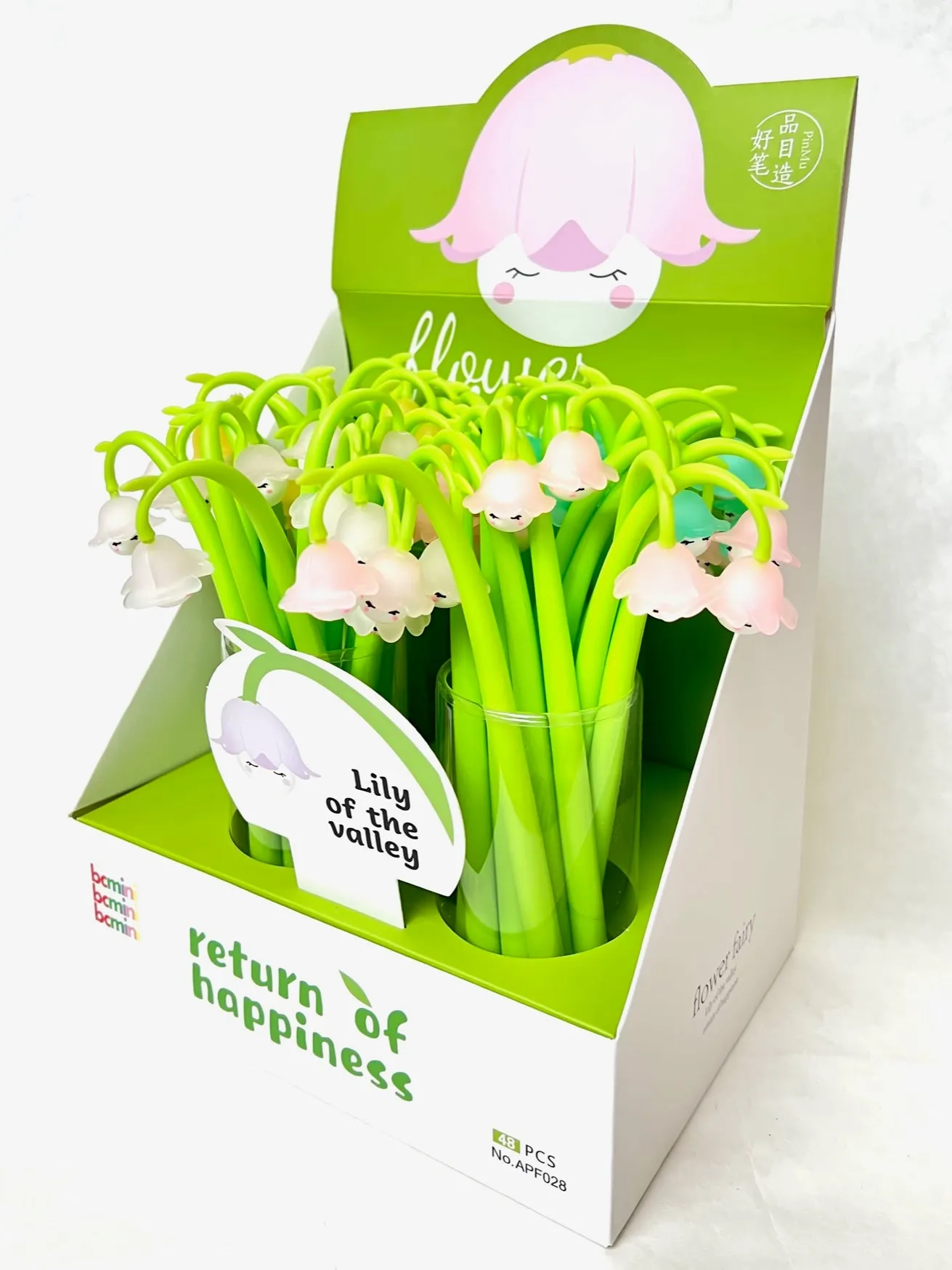 22486 HAPPINESS LILY GEL PEN-48