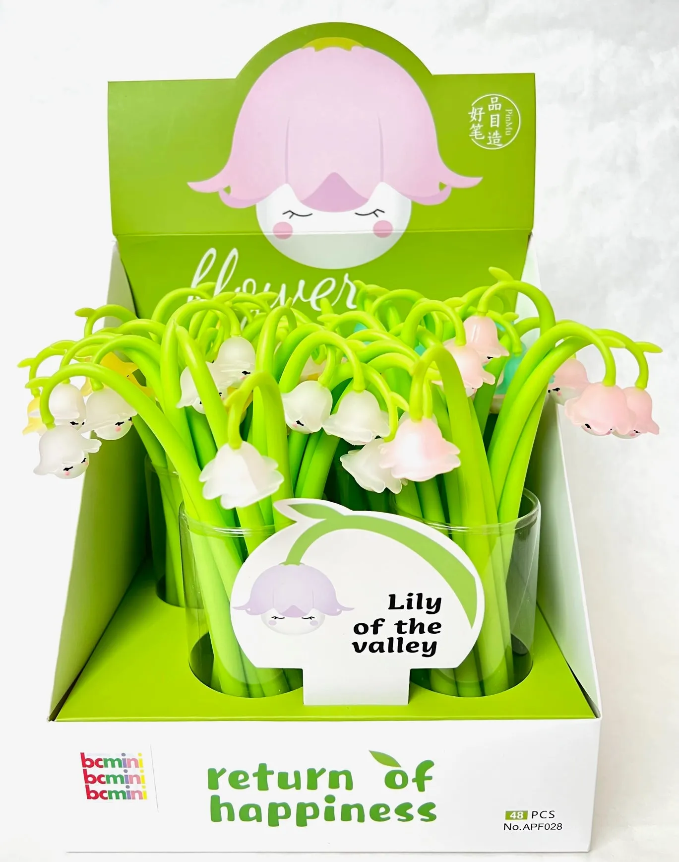 22486 HAPPINESS LILY GEL PEN-48
