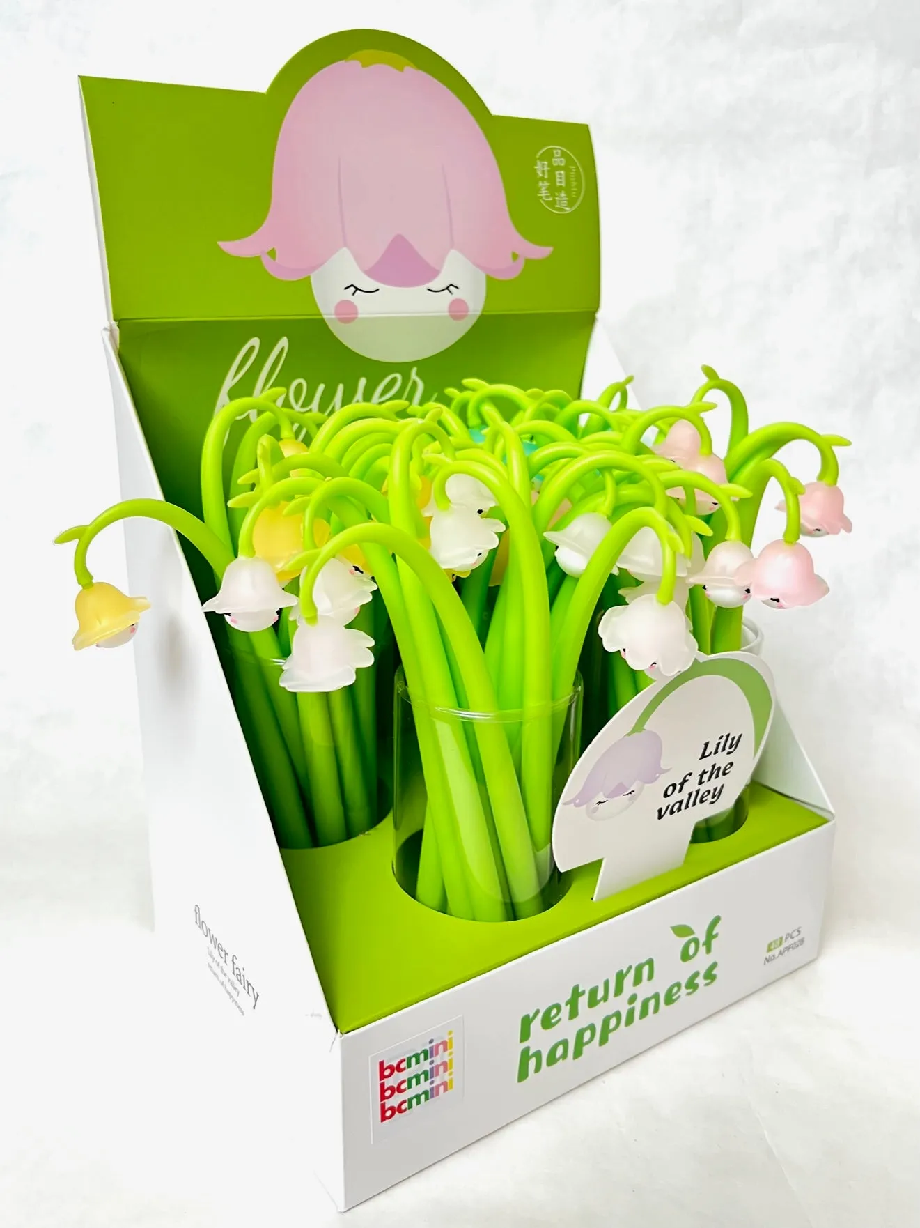 22486 HAPPINESS LILY GEL PEN-48