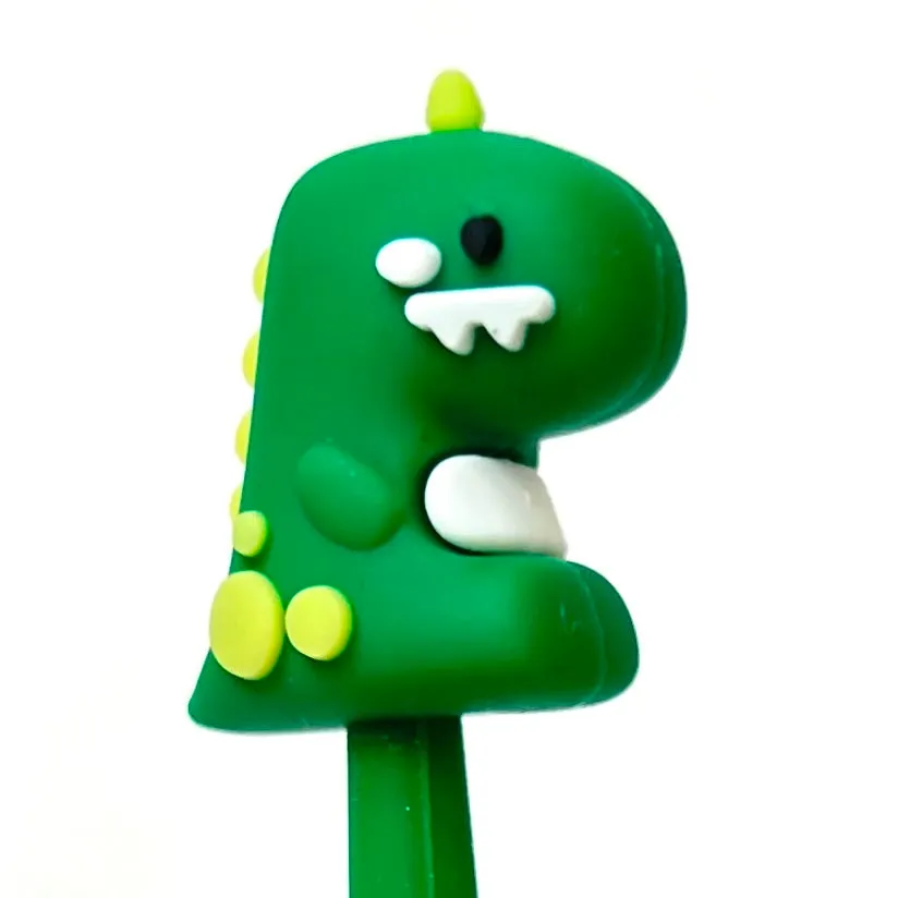 22492 DINOSAUR WIGGLE GEL PEN-24