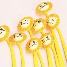 22550 LITTLE LION FLOWER GEL PEN-48