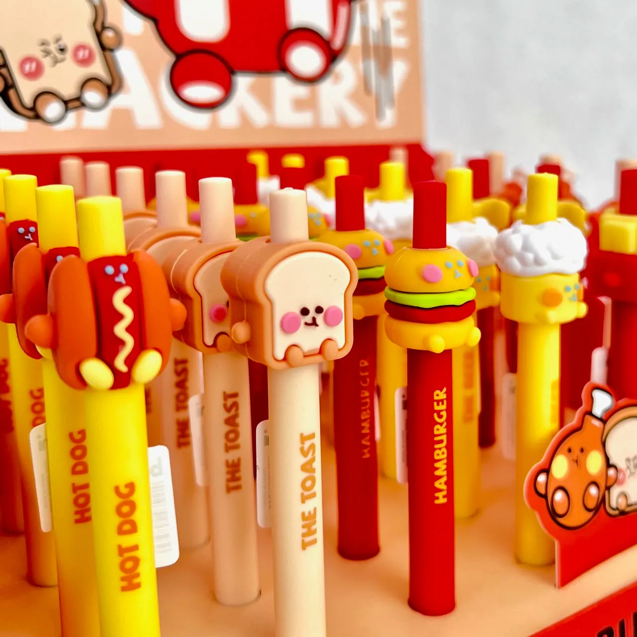 22559 FAST FOOD SNACK RETRACTABLE GEL PEN-36
