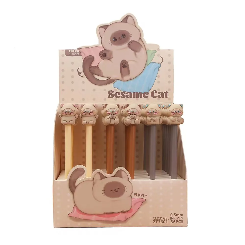 22590 SESAME CAT GEL PEN-36