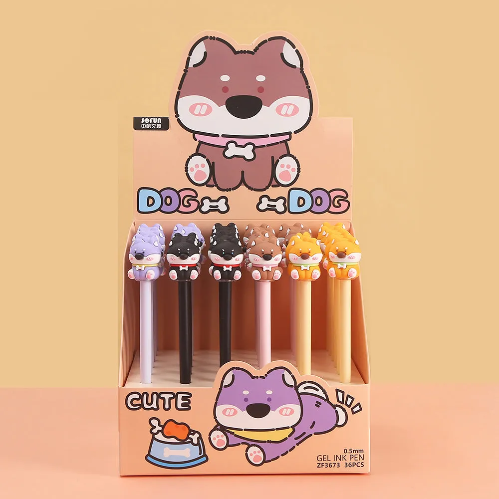 225942 CUTE DOG GEL PEN-35