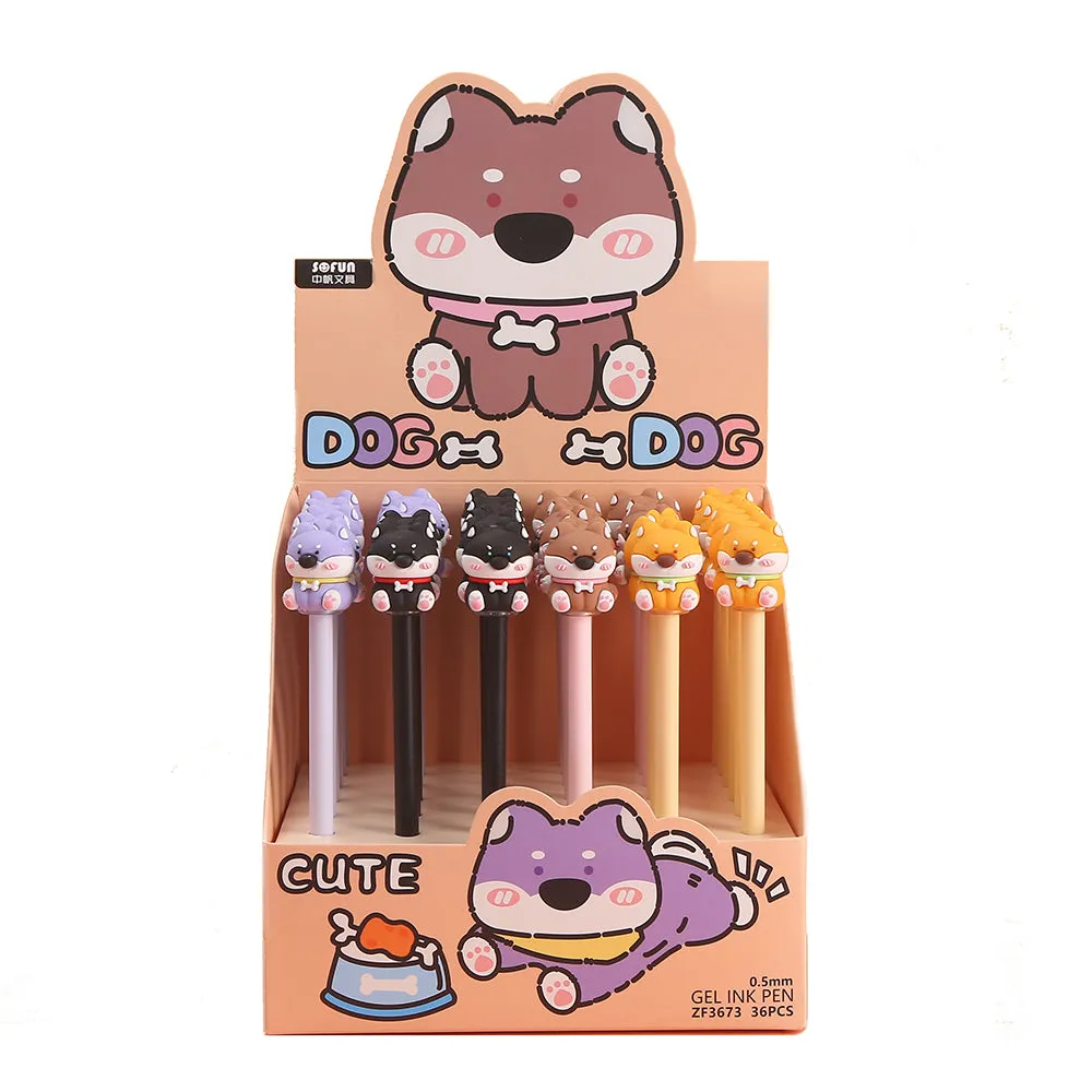 225942 CUTE DOG GEL PEN-35