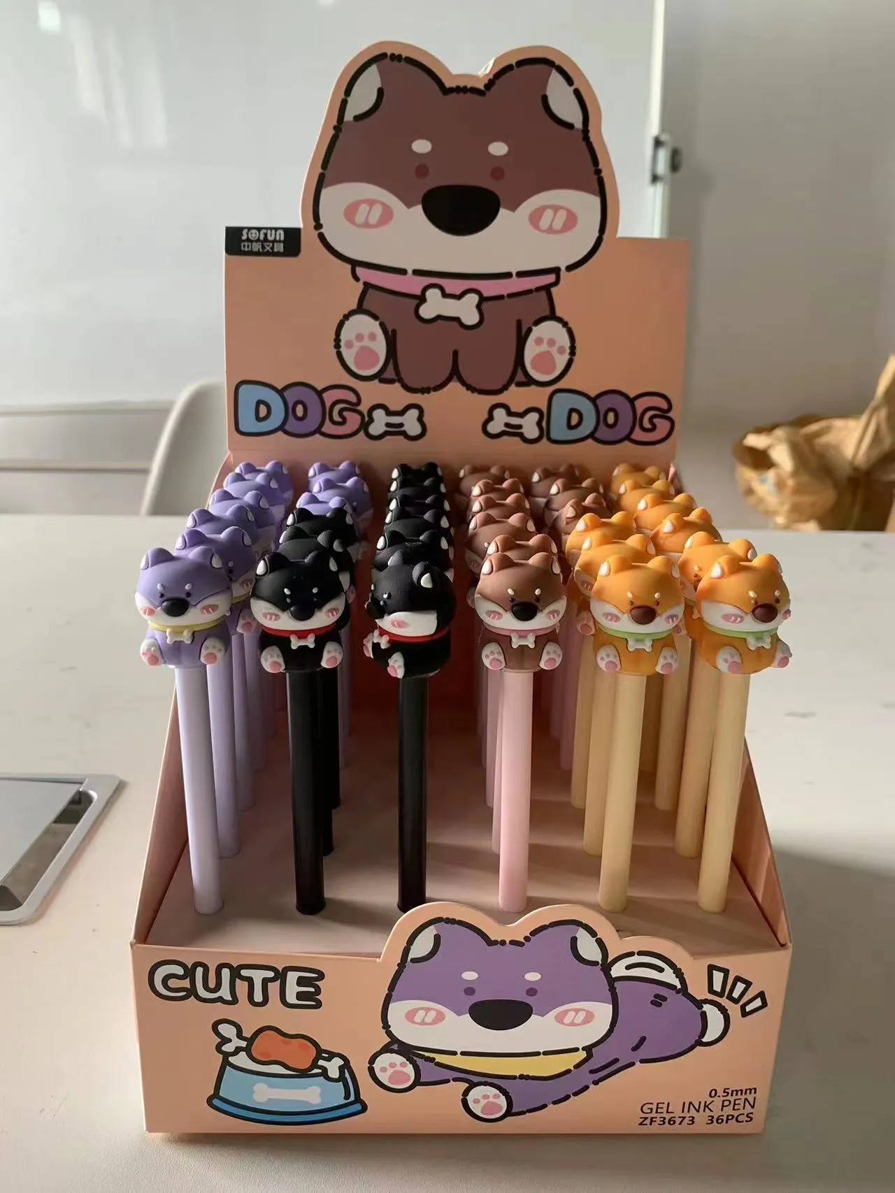 225942 CUTE DOG GEL PEN-35