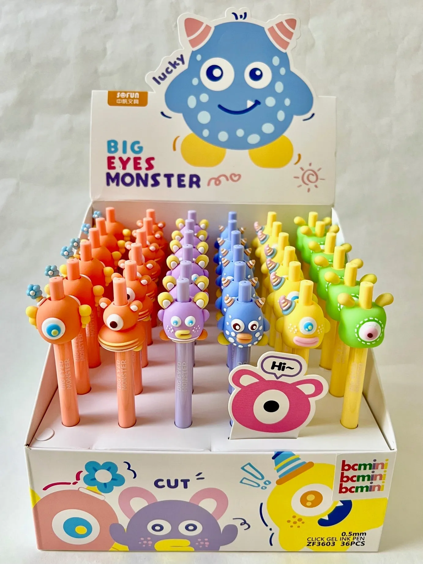 225972 BIG EYE MONSTER GEL PEN-34