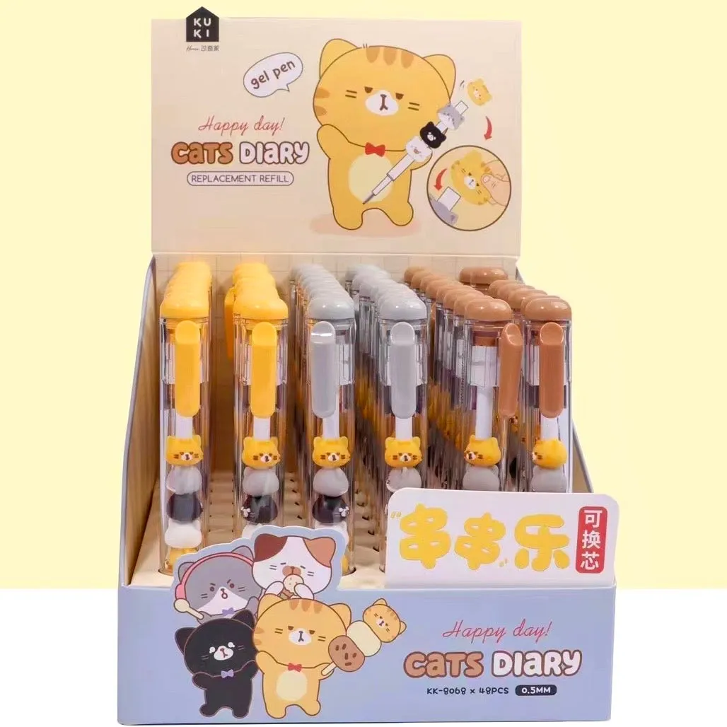 226212 CAT STACK GEL PEN-42
