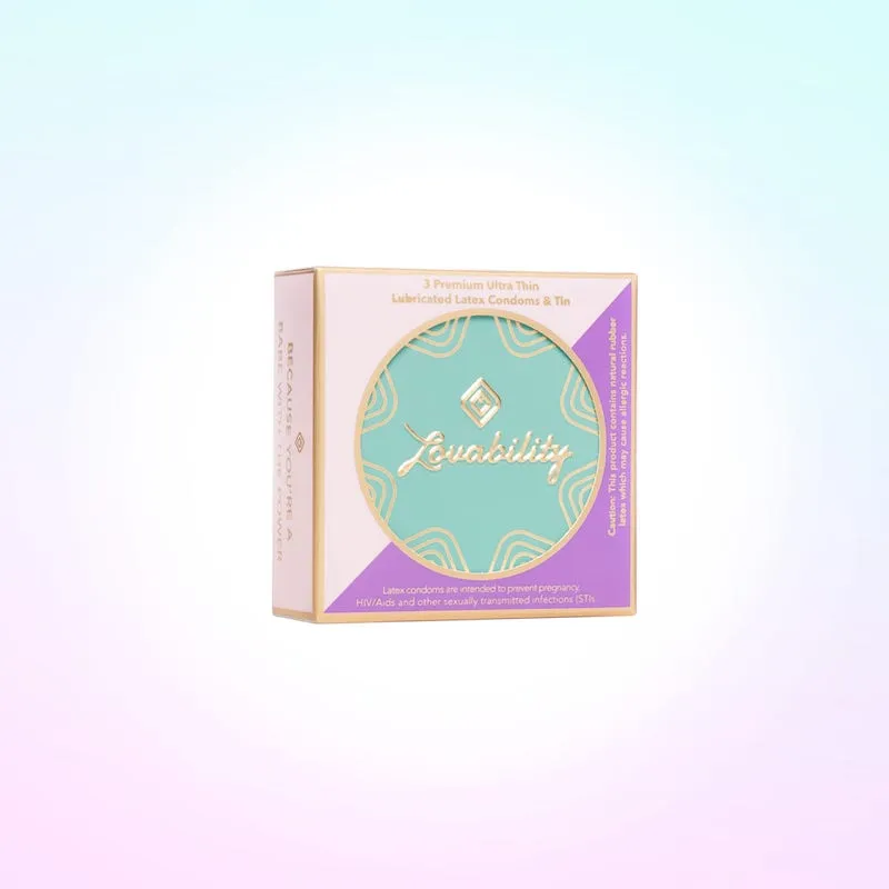 3 Condoms   Tin