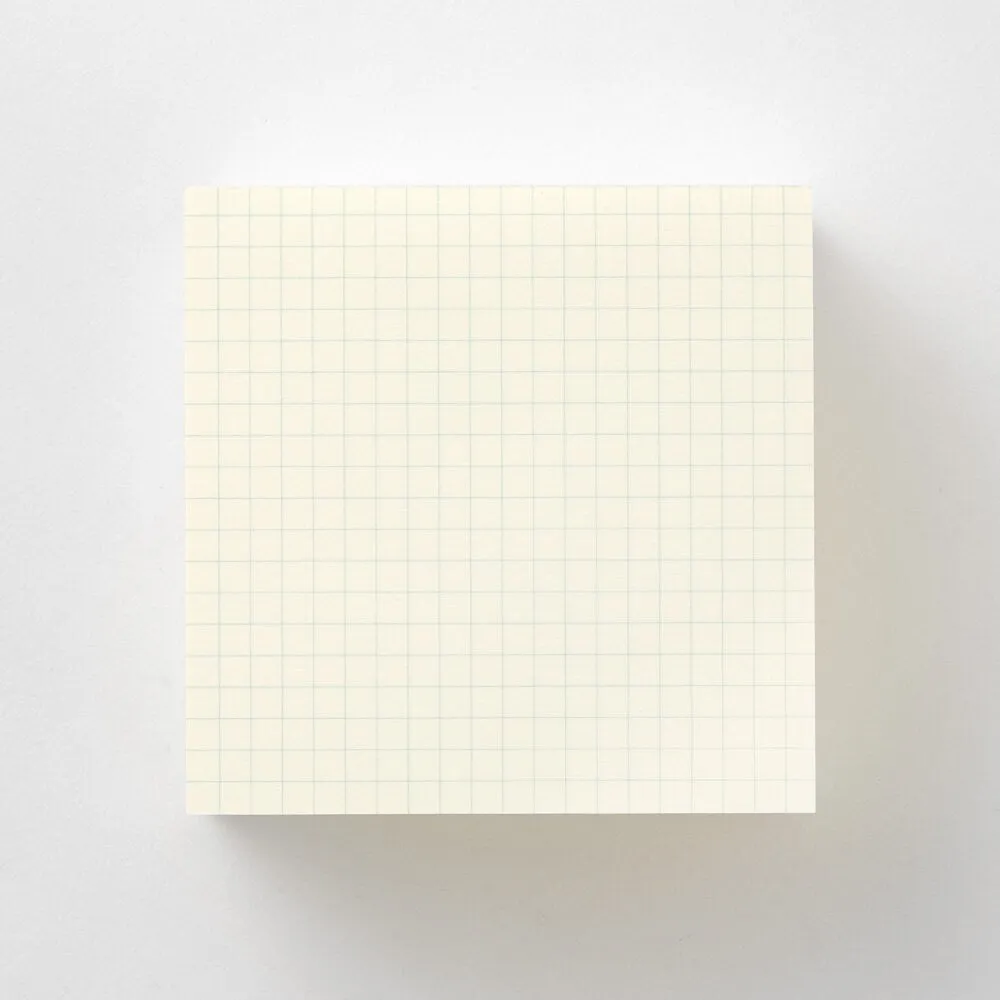 5MM GRID MIDORI MEMO Block 500 Sheets Memo Cube Memo Pad Grid Memo Pad Grid Memo Cube Grid Memo Block | 15286