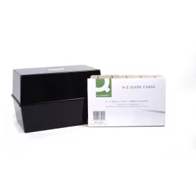 Agenda Record Box with Index Cards