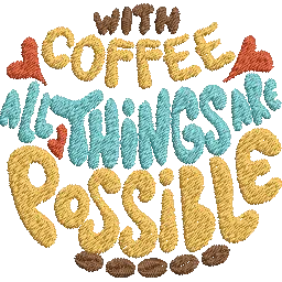 All-Things-Are-Possible - Embroidery Design