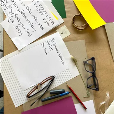 Beginners Italic Calligraphy Workshop: Leesette Turner