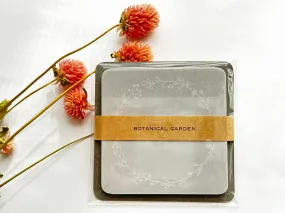 Botanical Glassine Paper Sticky Notes - Wreath