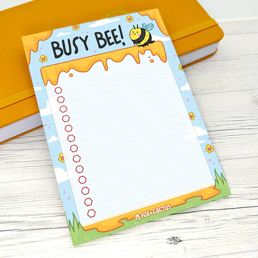 Busy Bee A6 (4x6) Notepad
