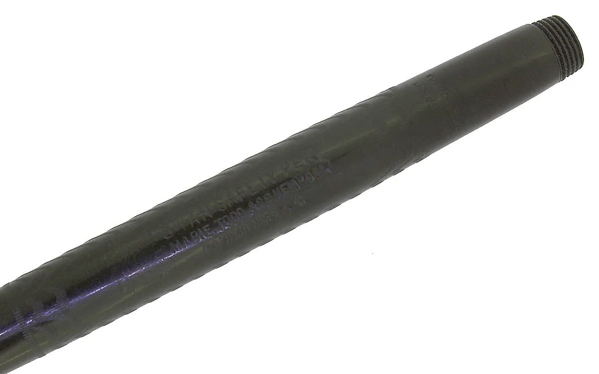 C1918 MABIE TODD SWAN MILITARY SAFETY BLACK CHASED HR INK TABLET FOUNTAIN PEN