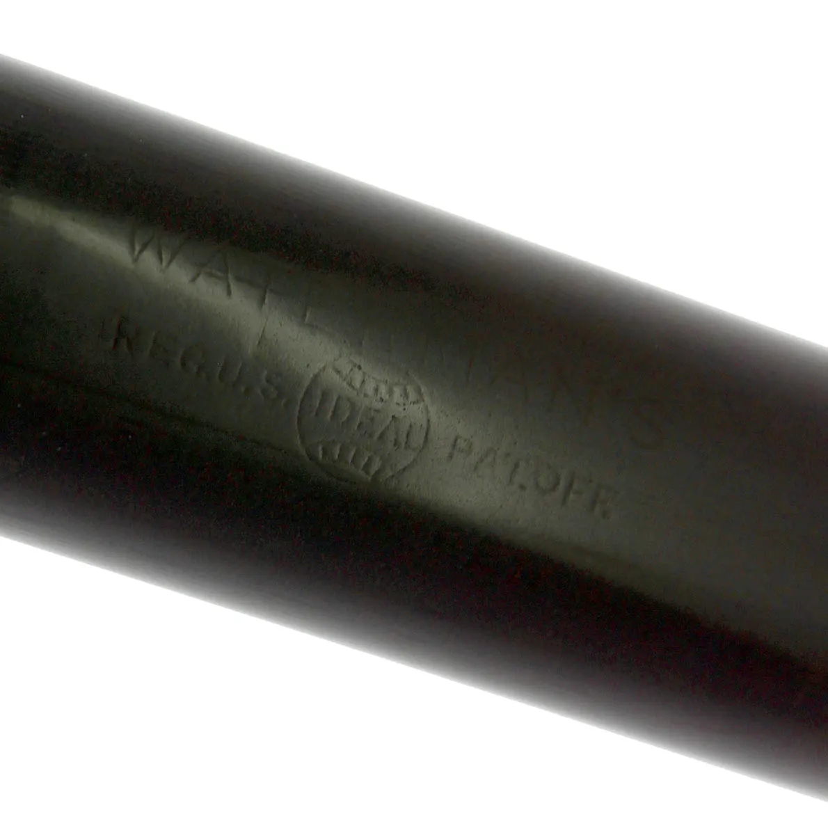 C1927 WATERMAN 58 BLACK CHASED HARD RUBBER FINE NIB FOUNTAIN PEN RESTORED