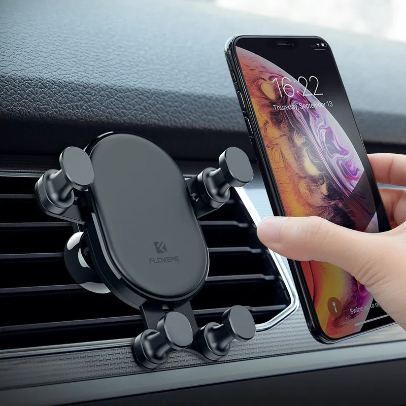 360-Degree Adjustable Car Mount for Mobile Phones – Universal Phone Holder with Enhanced Stability