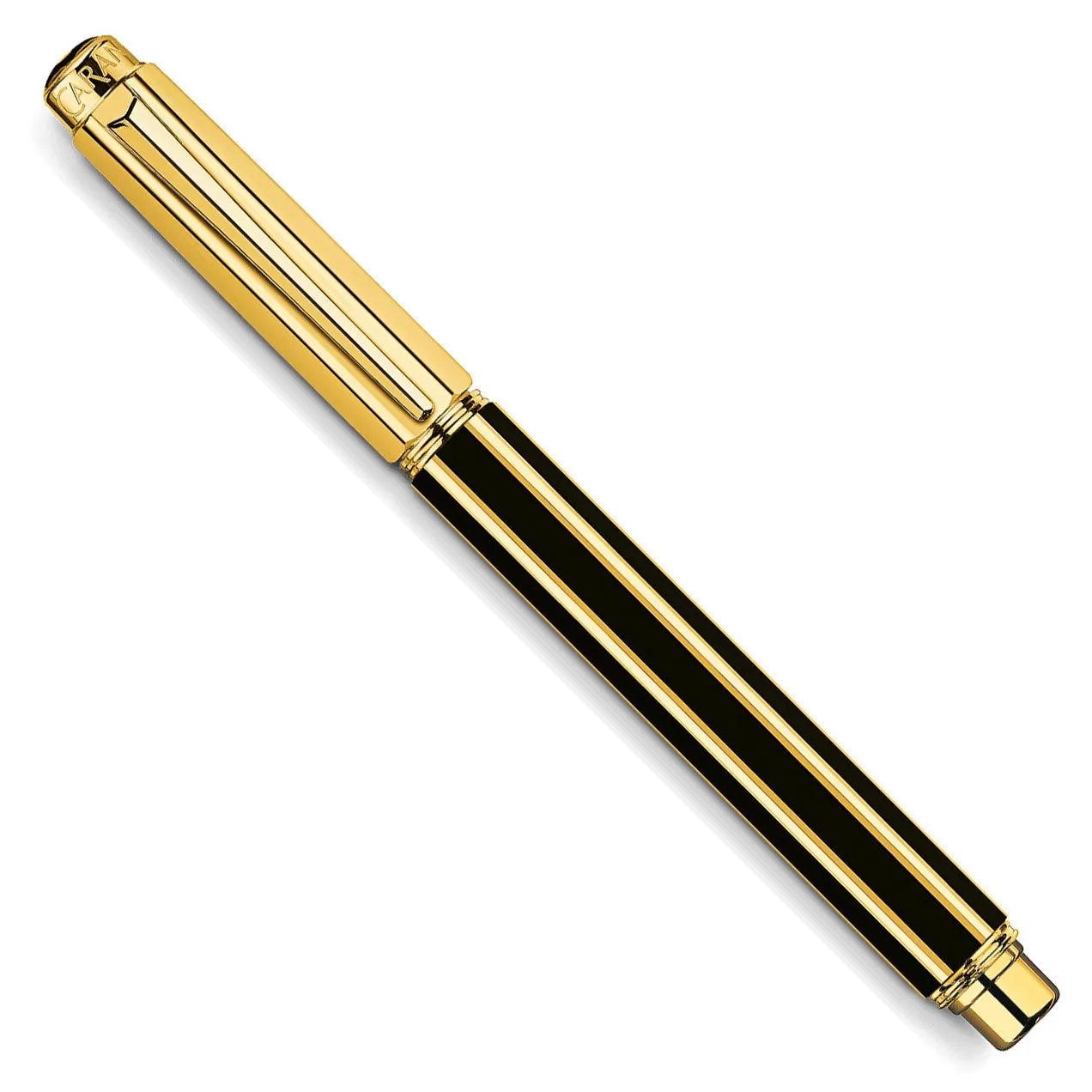 Caran d'Ache Varius China Black Gold Plated Fountain Pen