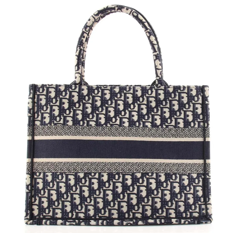 Christian Dior Book Tote Oblique Canvas Medium