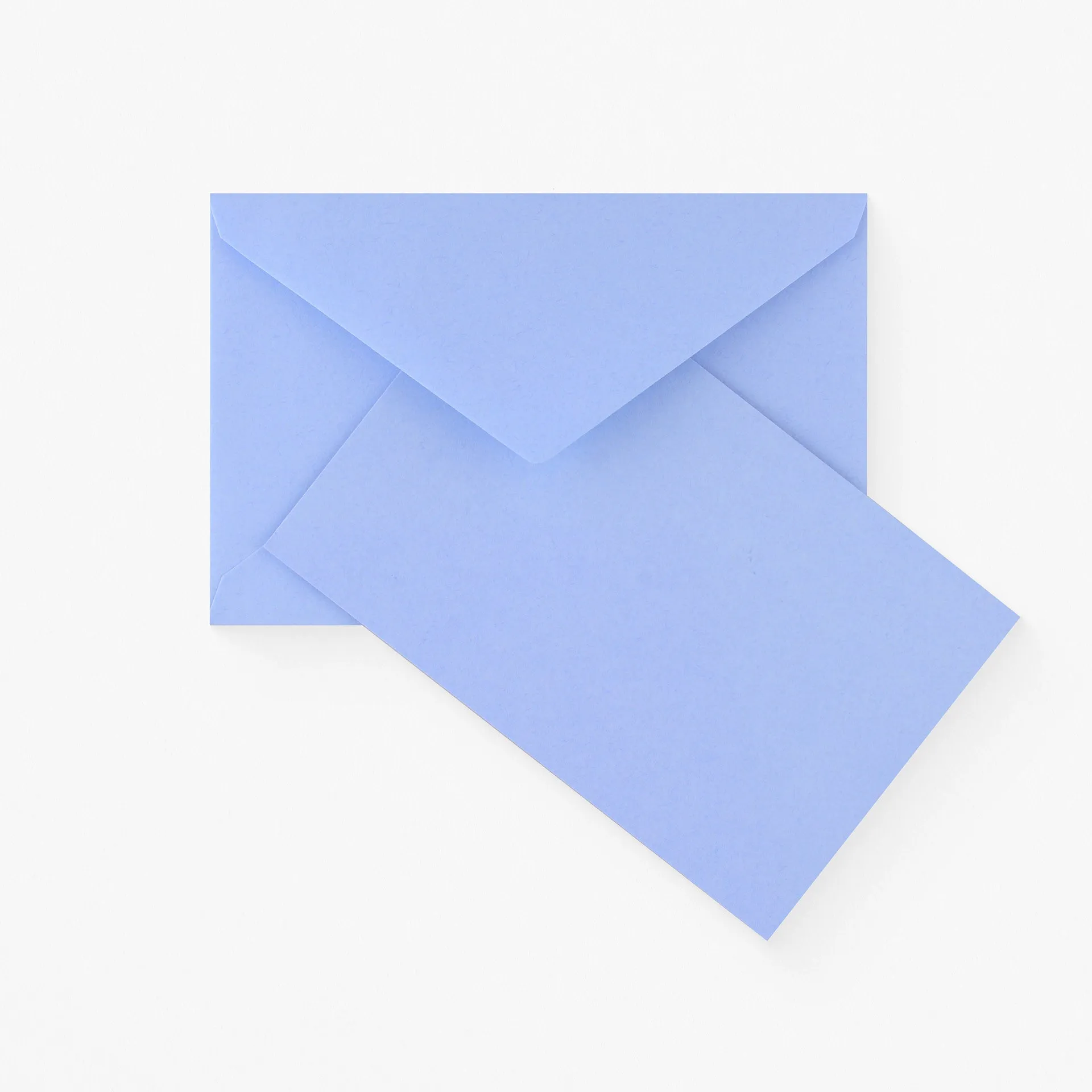 Color Vellum Finish Flat Note Cards Boxed Azure