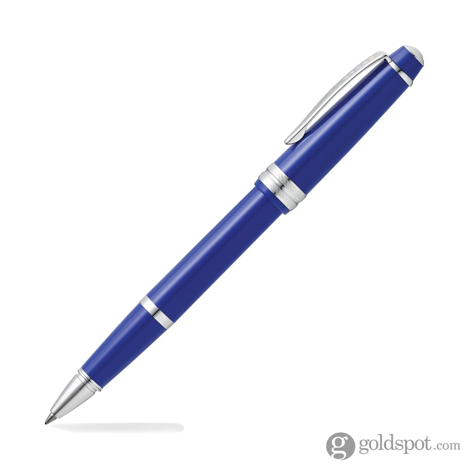Cross Bailey Light Rollerball Pen in Polished Blue Resin