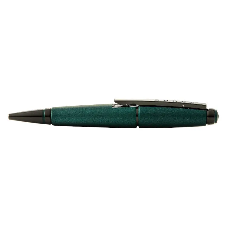 Cross Edge Rollerball Pen - Matte Green Lacquer