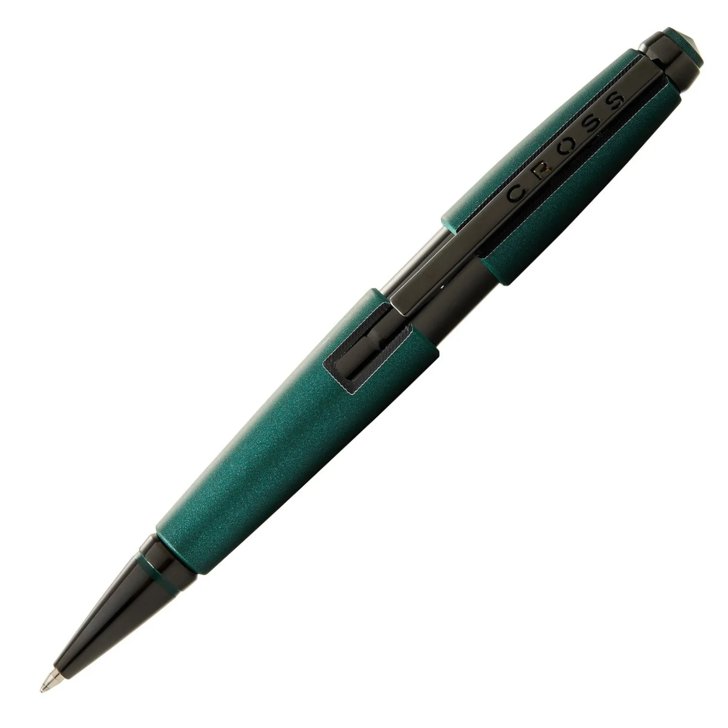 Cross Edge Rollerball Pen - Matte Green Lacquer