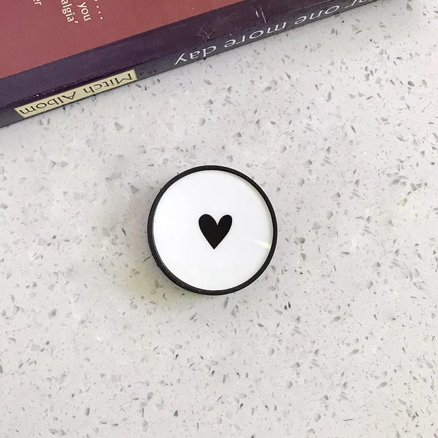 Cute Heart Mobile phone Holder