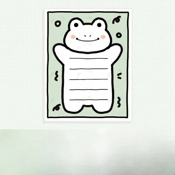 Cute Milk White Rabbit Series Sticky Note And Notepad
