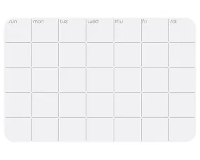 Dry Erase Monthly Calendar